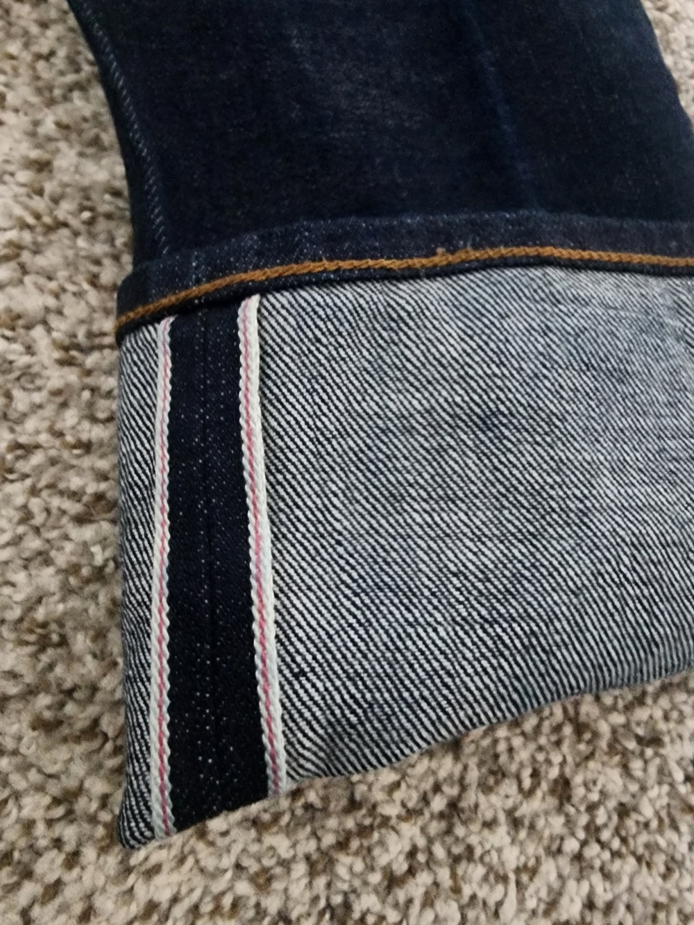 🔥SELVEDGE🔥J CREW Japanese. Indigo Denim Jeans! Y2K INDIE SLEAZE VTG-Inspired❗️
